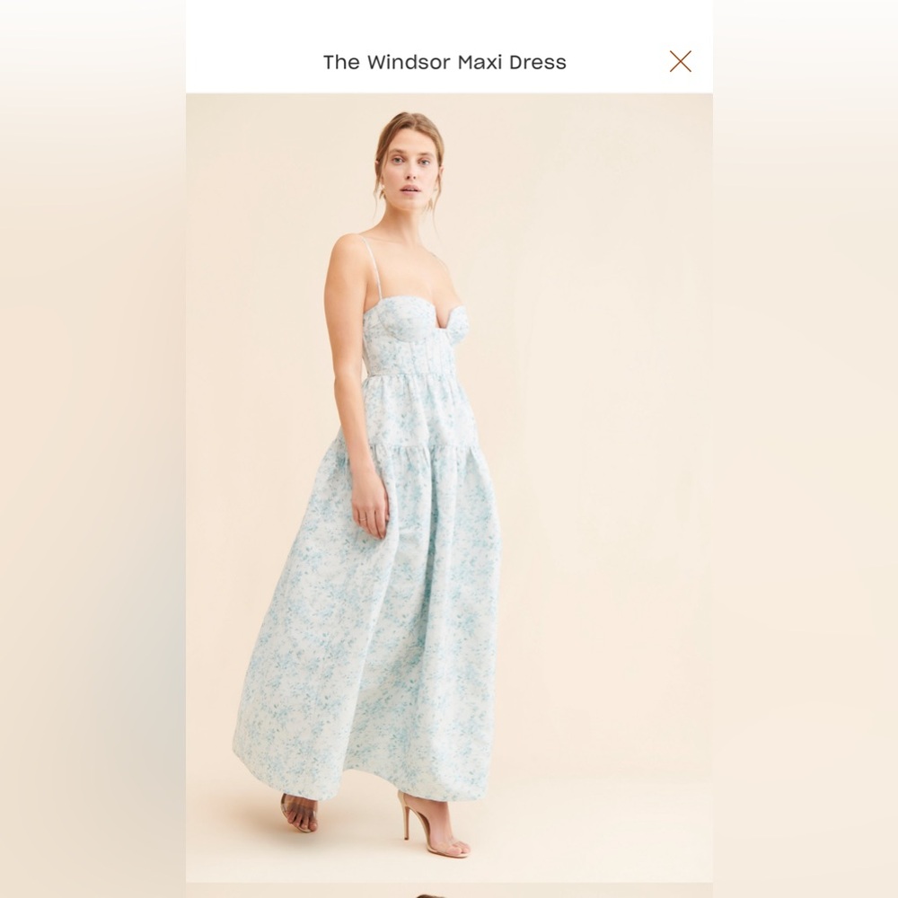 Maison Amory The Windsor Maxi Dress